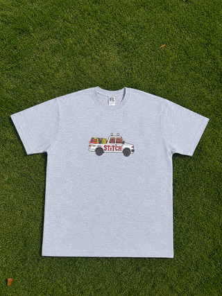 FRUIT TRUCK TEE GREY