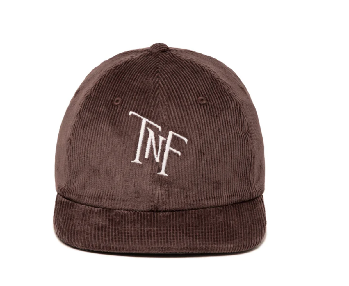 CORDUROY CAP COAL BROWN