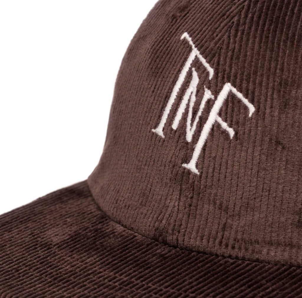 CORDUROY CAP COAL BROWN
