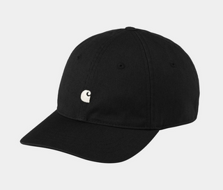 MADISON LOGO CAP BLACK/WAX
