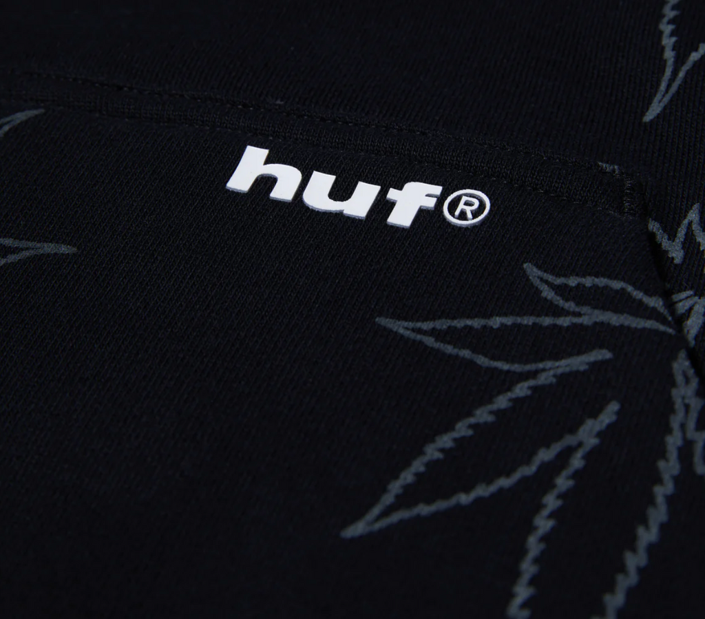 PLANTLIFE FLEECE HOODIE BLACK