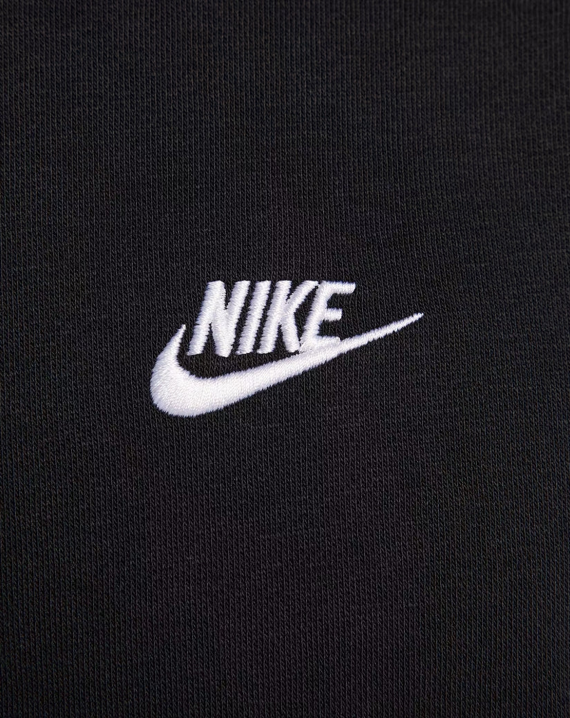 MEN'S PULLOVER FLEECE HOODIE BLACK