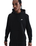 MEN'S PULLOVER FLEECE HOODIE BLACK