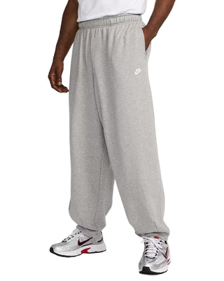 MEN'S OVERSIZED FRENCH TERRY TROUSERS DARK GREY HEATHER