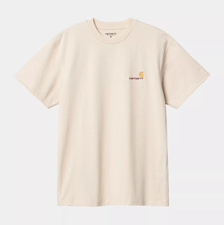 AMERICAN SCRIPT TEE NATURAL