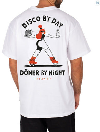 DISCO DOENER TEE WHITE