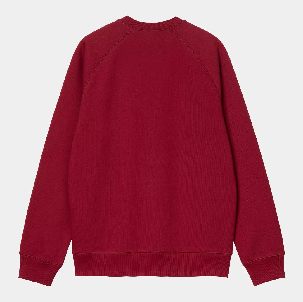 CHASE SWEAT SCARLET/GOLD