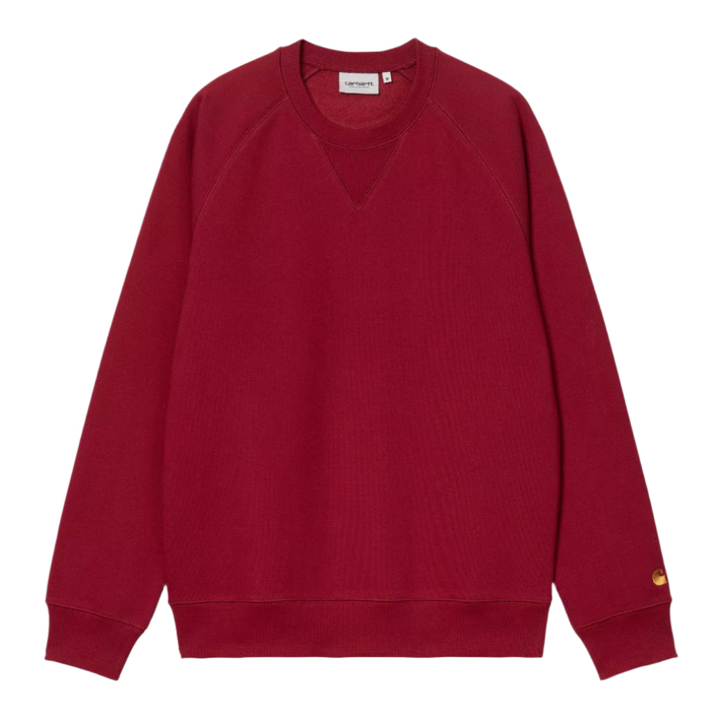 CHASE SWEAT SCARLET/GOLD