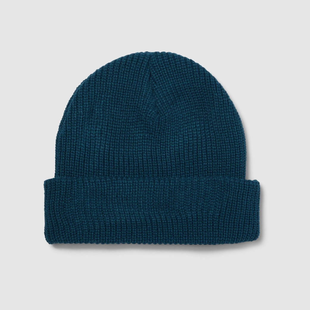 USUAL CUFF BEANIE OIL BLUE