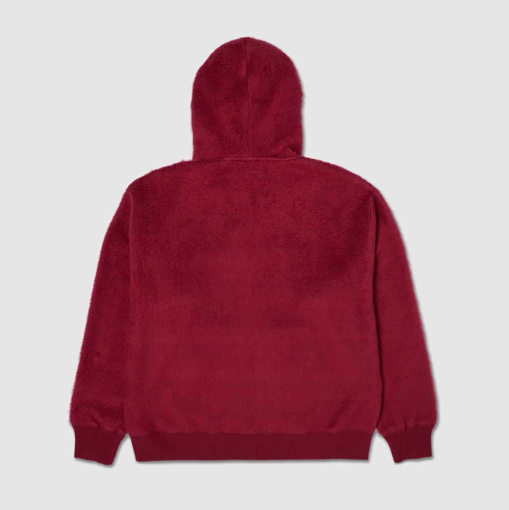 CORSO HEAVYWEIGHT FULL-ZIP HOODIE BERRY