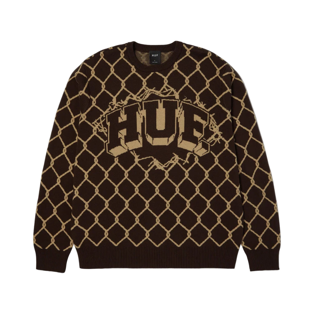 BREAKTROUGH CREWNECK SWEATER BISON