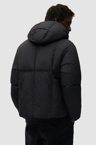 SPECIAL CUTS PUFFER JACKET BLACK