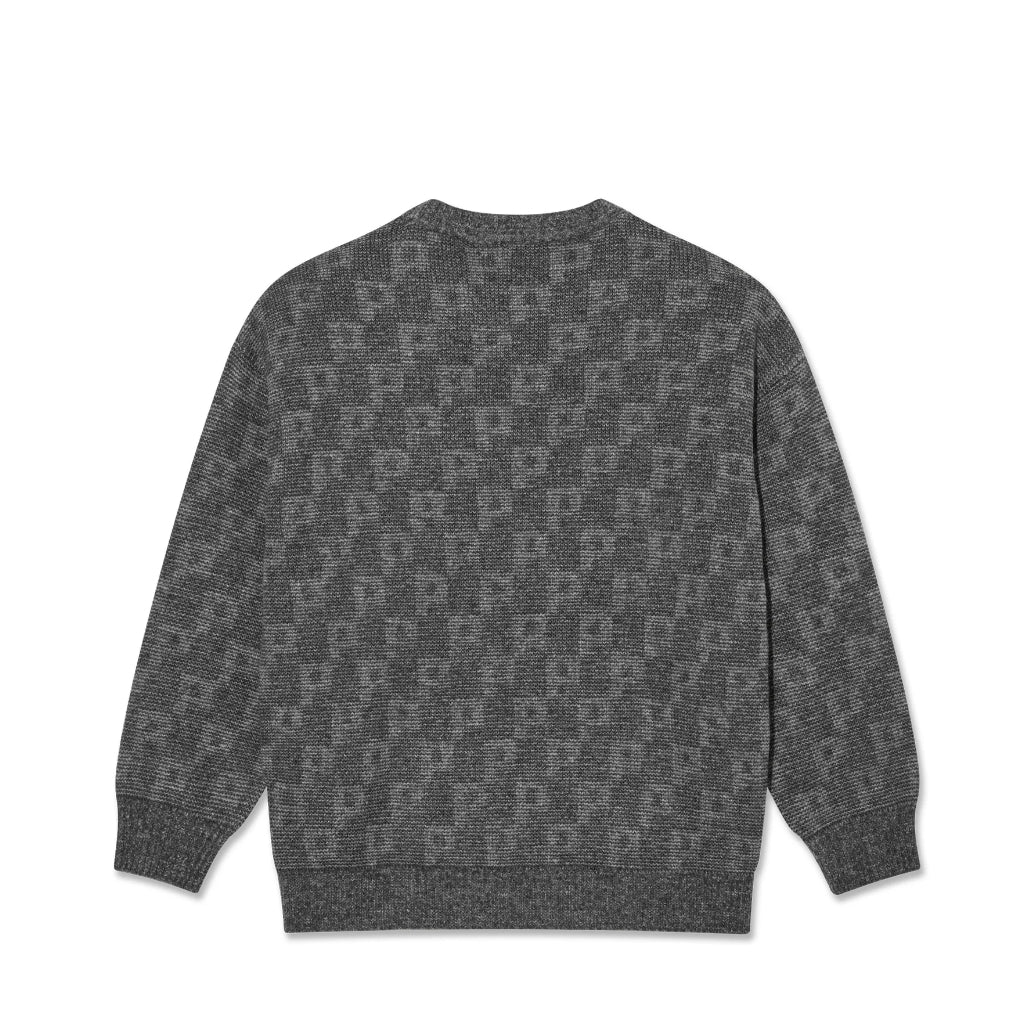 GEORGE SWEATER P PATTERN GREY