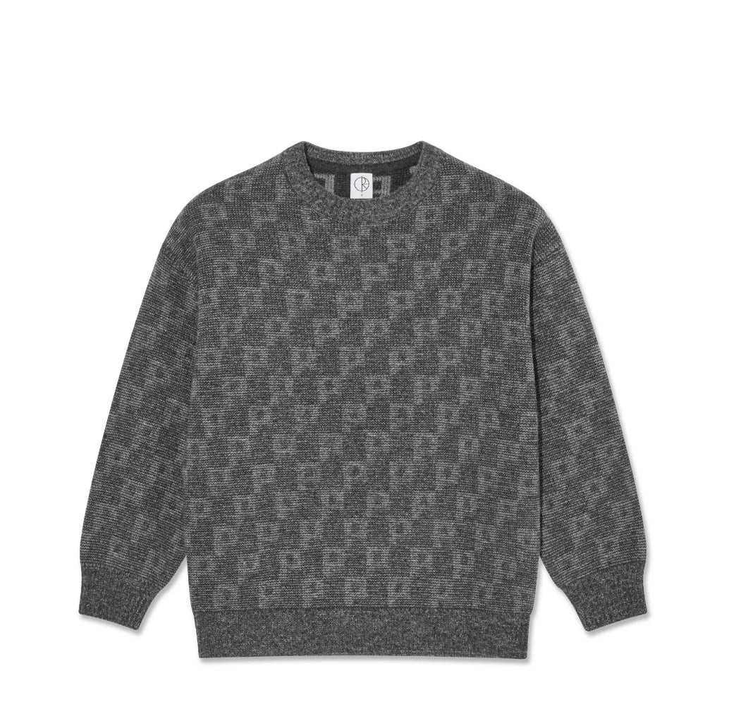 GEORGE SWEATER P PATTERN GREY