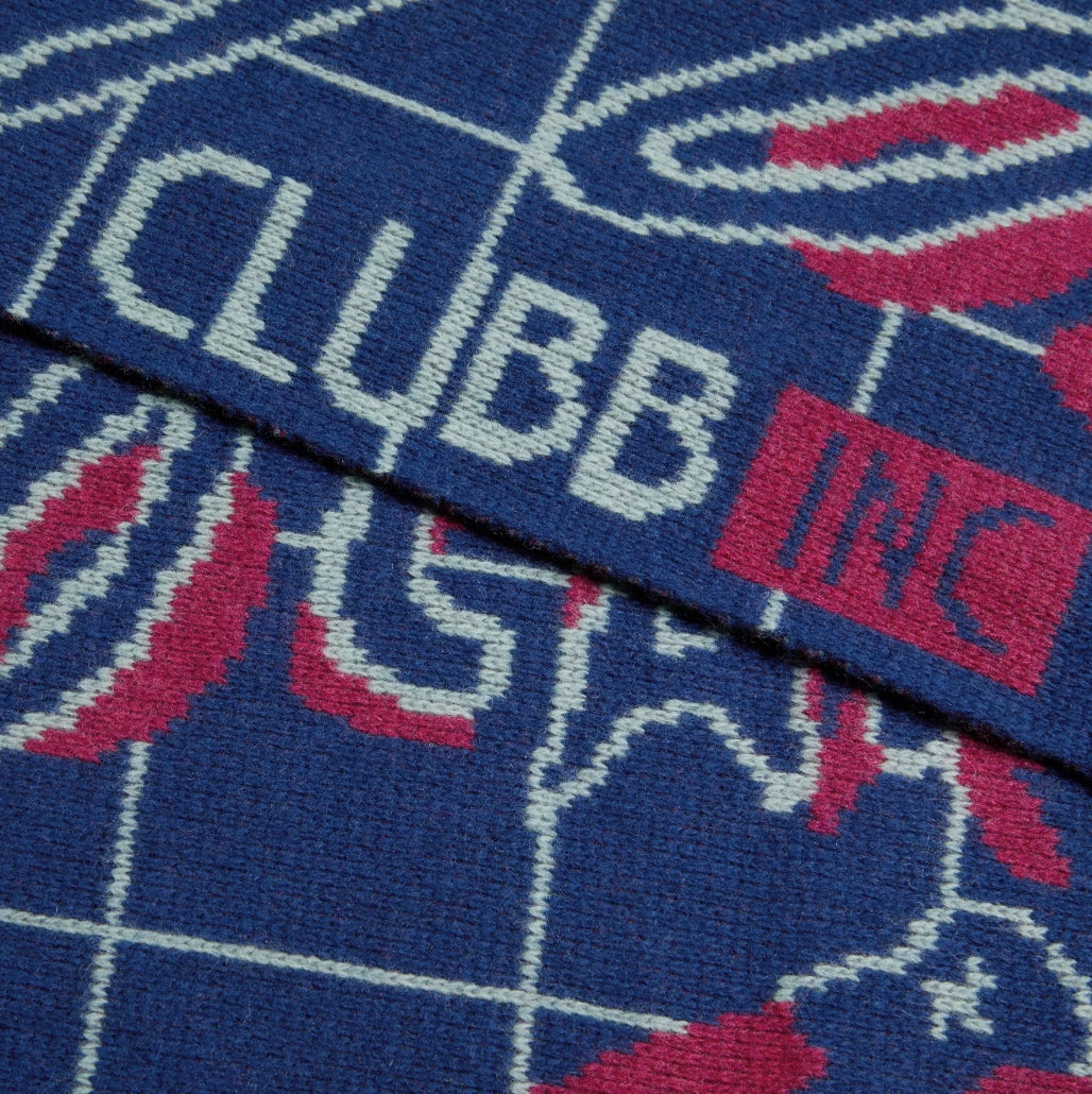 CLUBB INC TEAM SCARF NAVY