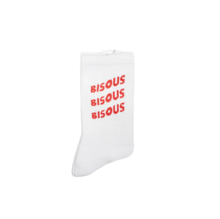 SONICS SOCKS WHITE/RED