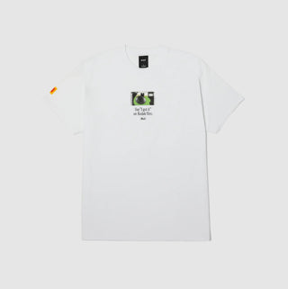 HUF X KODAK POWER FLASH TEE WHITE