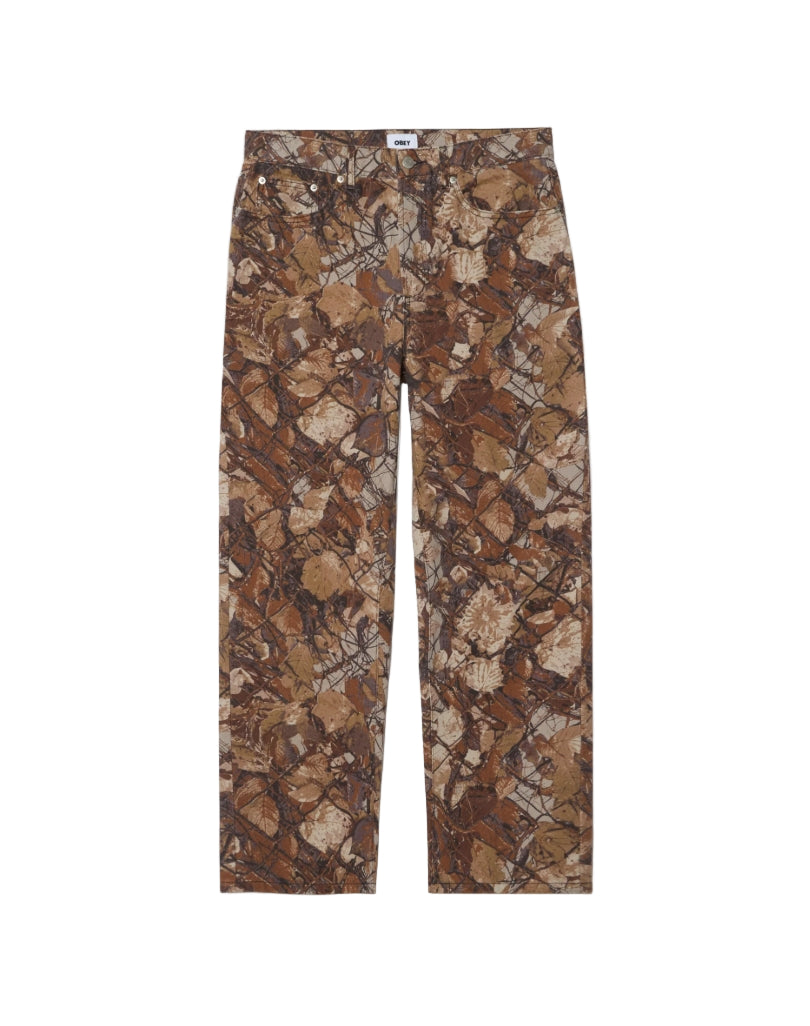 CLASSIC BAGGY DENIM FENCE CAMO MULTI