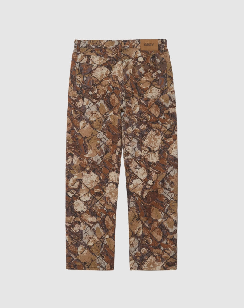 CLASSIC BAGGY DENIM FENCE CAMO MULTI