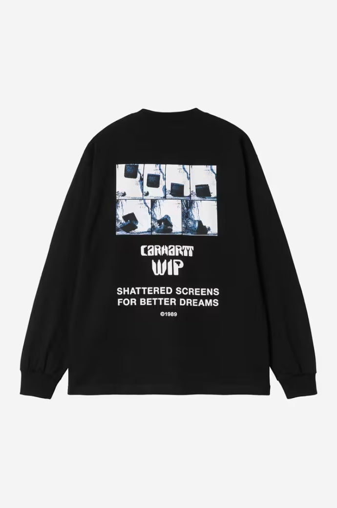 L/S BETTER DREAMS TEE BLACK
