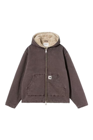 W' HOODED MITCH JACKET PALISANDER DUSKY CANVAS