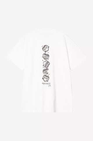 GARBLE TEE WHITE