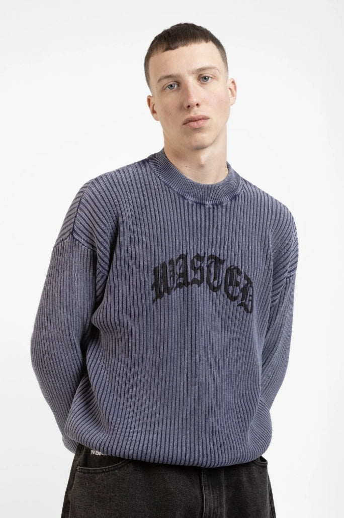 LEGACY RIB SWEATER LIGHT BLUE