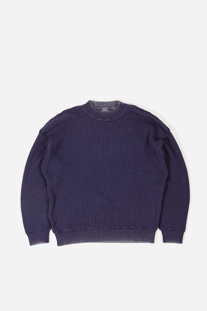 LEGACY RIB SWEATER LIGHT BLUE