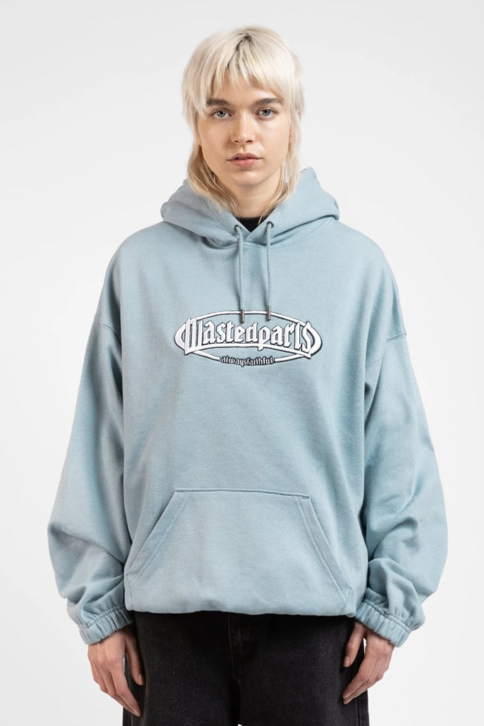 YARD BOXY HOODIE LIGHT BLUE