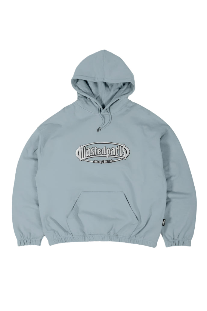YARD BOXY HOODIE LIGHT BLUE