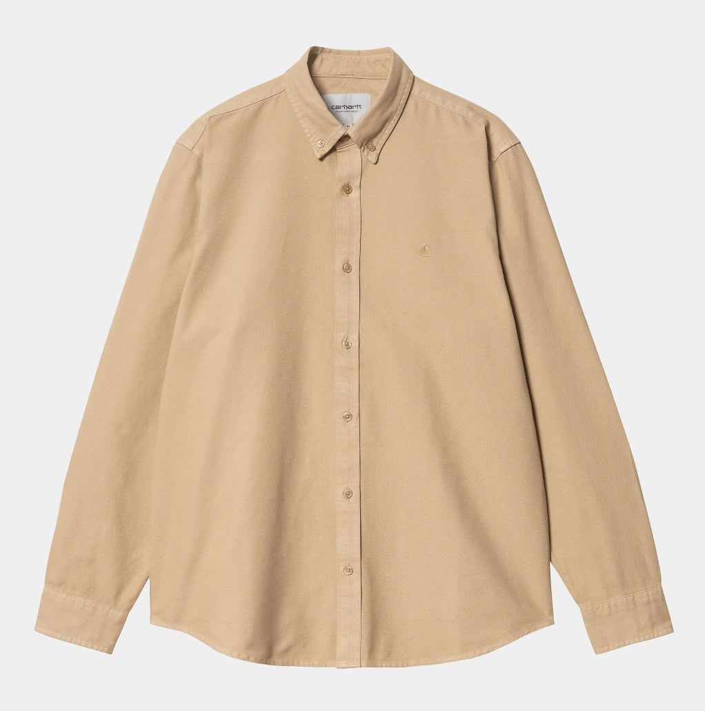 L/S BOLTON SHIRT RATTAN