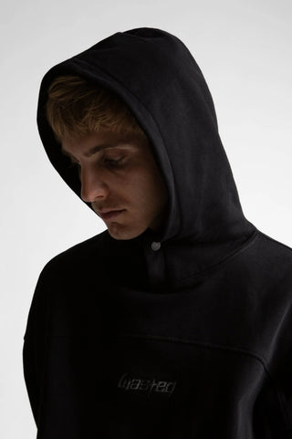 BOXY SWITCHBLADE HOODIE BLACK