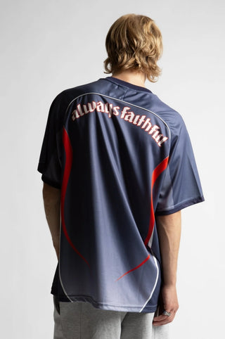 SPINE FOOTBALL JERSEY ASH BLUE