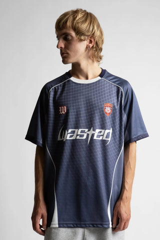 SPINE FOOTBALL JERSEY ASH BLUE