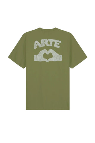 DIELS SCRIBBLE TEE GREEN