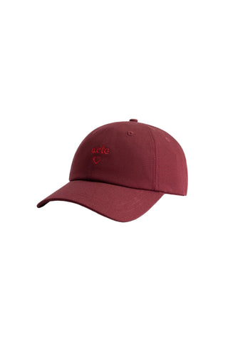 HEART LOGO CAP BORDEAUX