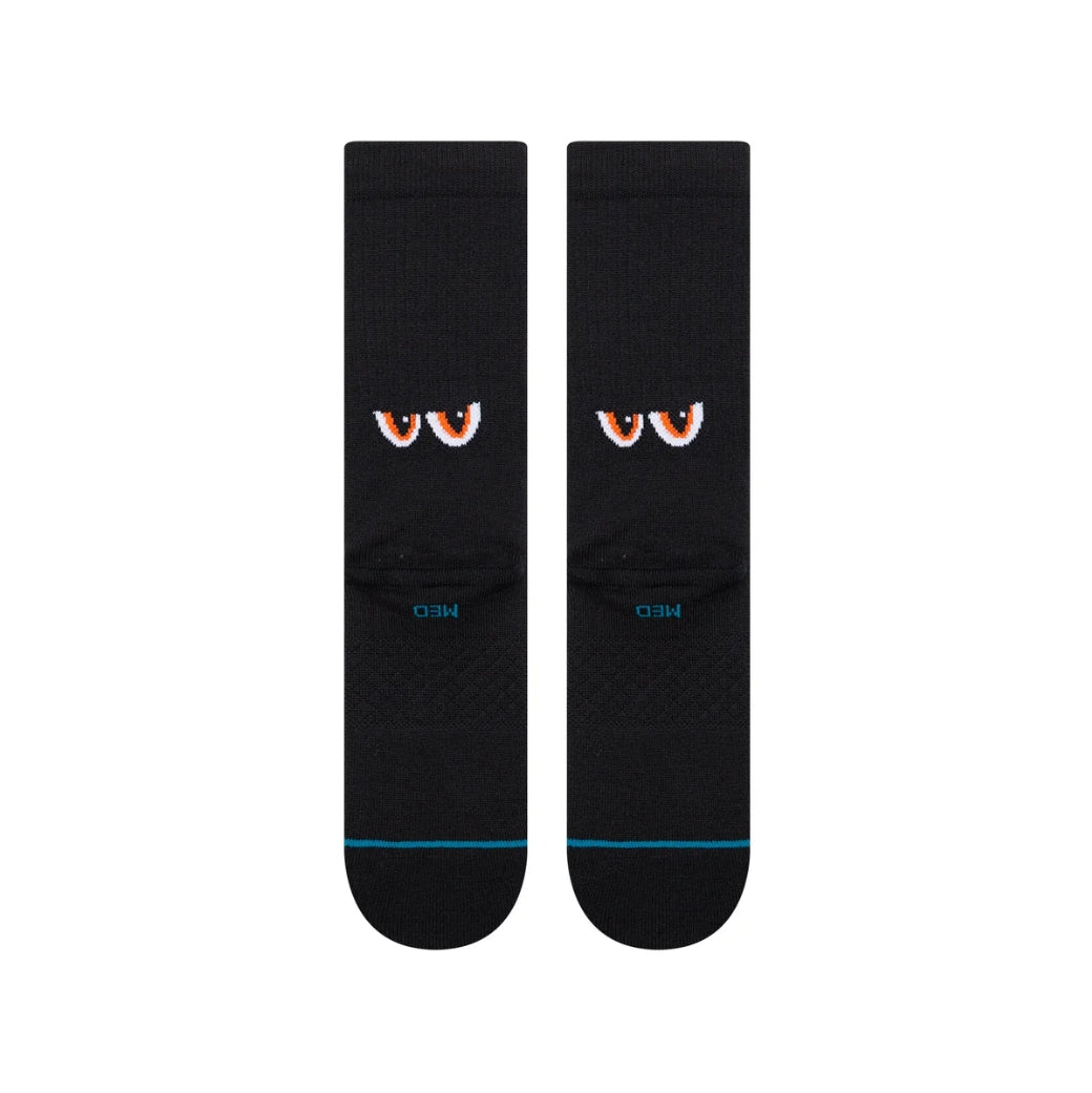 NEIGHBORLY CREW SOCK BLACK