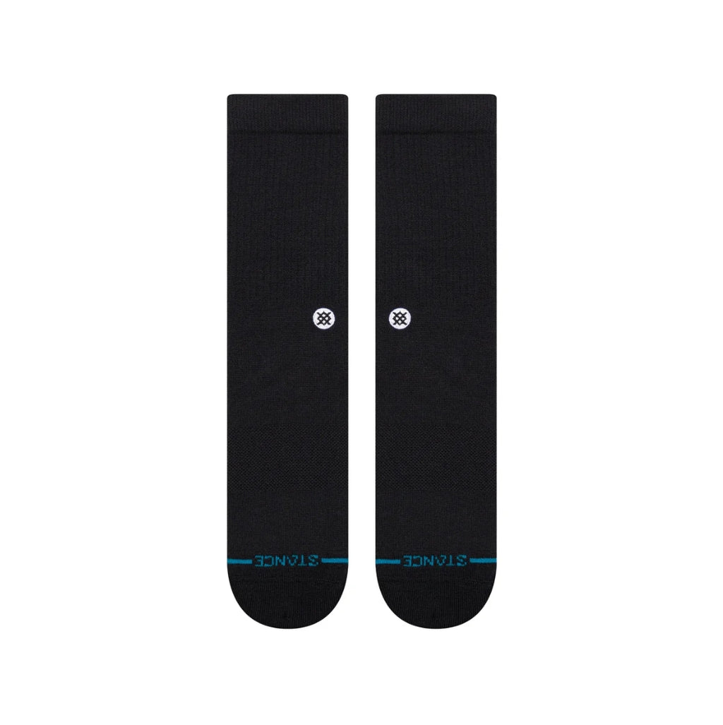 NEIGHBORLY CREW SOCK BLACK