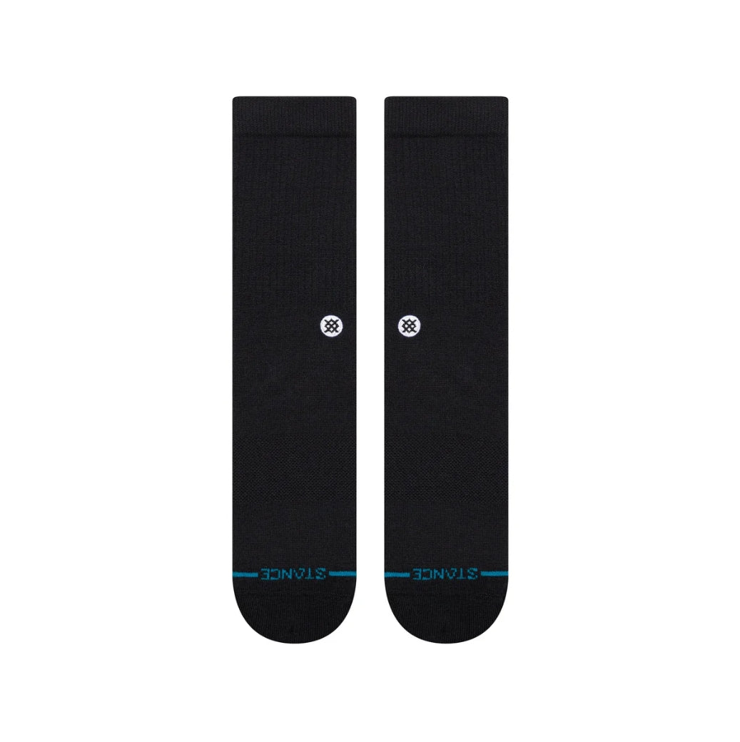 NEIGHBORLY CREW SOCK BLACK
