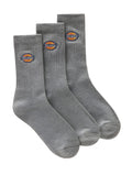 VALLEY GROVE 3-PACK SOCKS GREY MELANGE