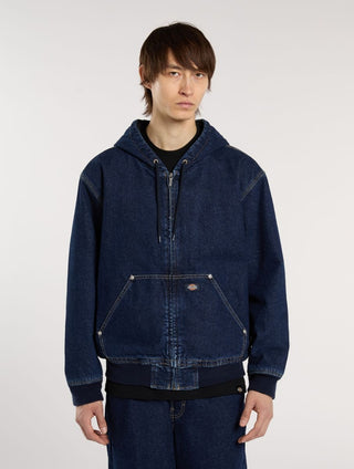 HILHAM HOODED JACKET DARK INDIGO