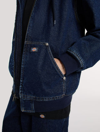 HILHAM HOODED JACKET DARK INDIGO