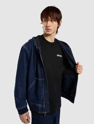 HILHAM HOODED JACKET DARK INDIGO
