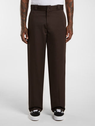 247 LOOSE WORK PANT DARK BROWN