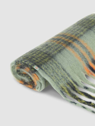 OVERSIZED SCARF OLIVE GREEN