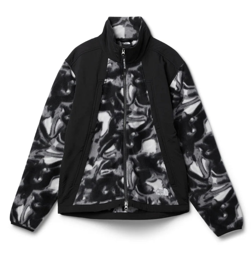 2000 POLAR SUN FLEECE TNF BLACK LIQUID PRINT