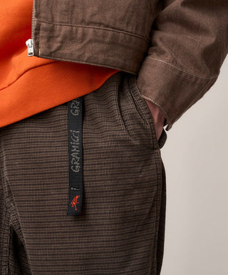 O.G. GRID CHECK JAM PANT FOSSIL