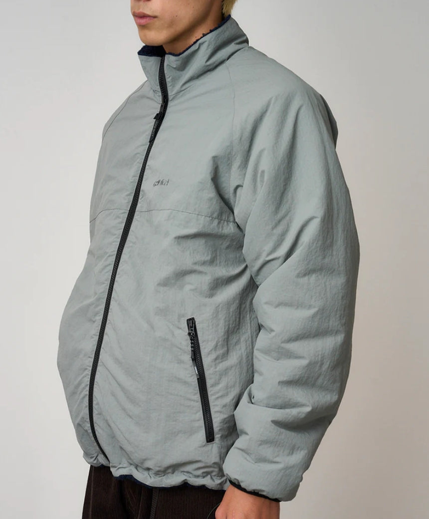 REVERSIBLE SHERPA JACKET NAVY/GREY