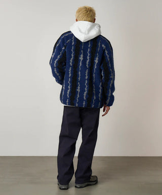 RIPPLE SHERPA JACKET NAVY