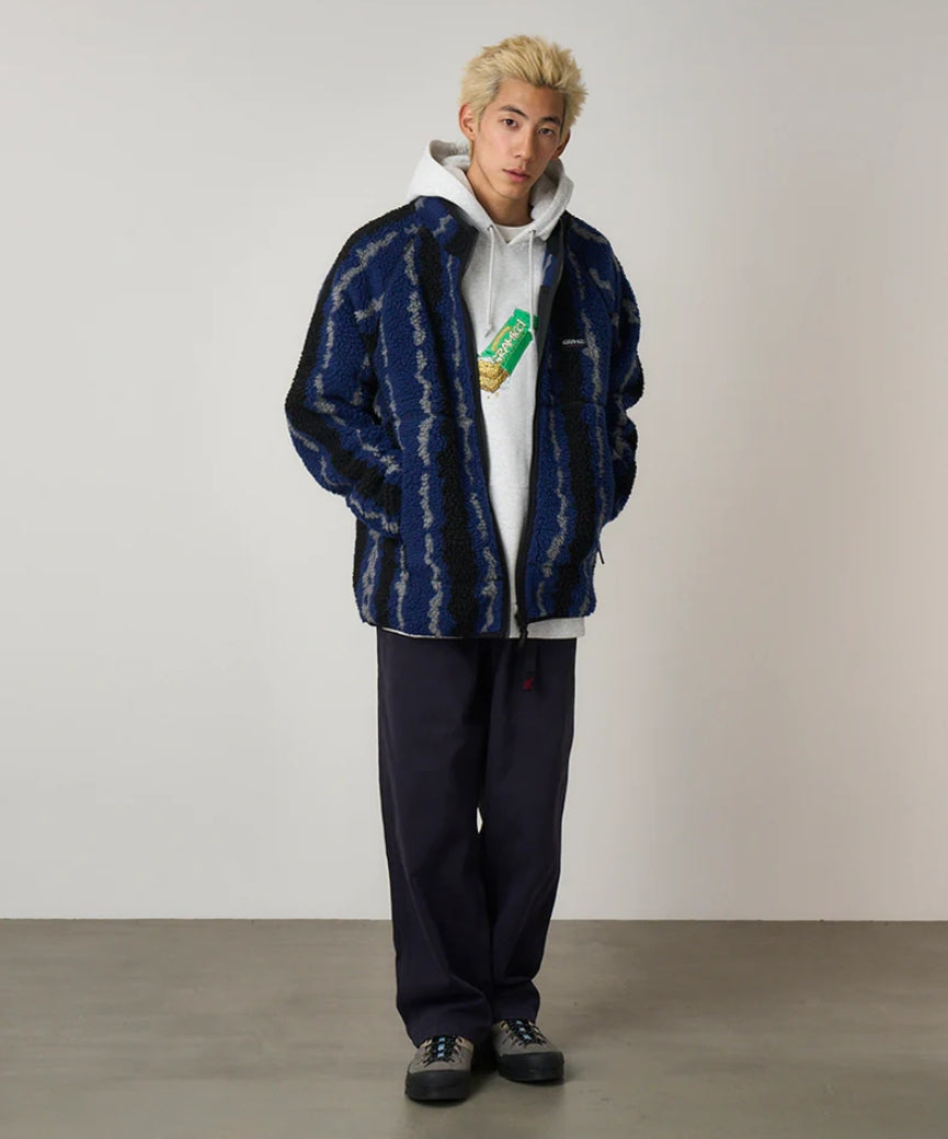 RIPPLE SHERPA JACKET NAVY